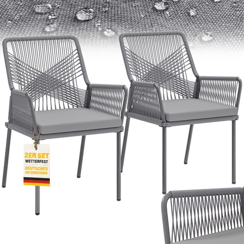2er set gartenstuhl - 2er, rattan