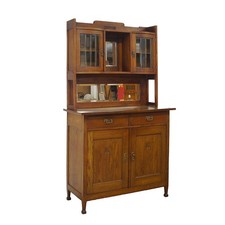 Buffet Buffetschrank Küchenschrank antik um 1920 Eiche B: 115 cm -11781-