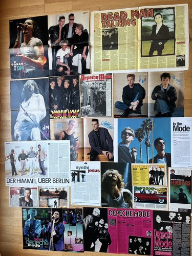 Depeche mode artikel clippings - depeche,