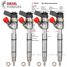 4x BOSCH Injektor 0445110167