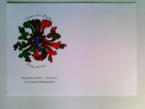 Couleurkarte burschenschaft - couleurkarte,,