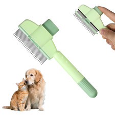 Selbstreinigende Fellbürste |