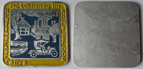 Ddr plakette motorsportclub - ddr,