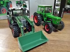 Weise-toys 1039 Deutz 80 06 Allrad und Kabine/ Schuco Fendt 211 Vario Frontlader