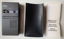 Uher Mini Diktiergerät Defekt  mit Hülle und Bedienungsanleitung