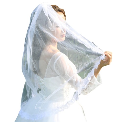 Bridal veil for bride - bridal,