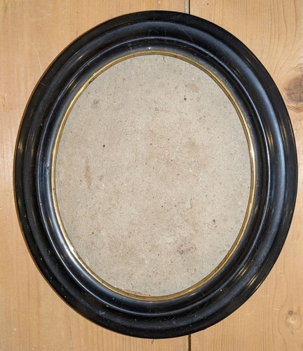 Ovaler biedermeier rahmen holz - biedermeier,