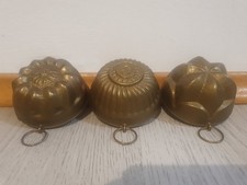 3x Backform Antik Alt Messing
