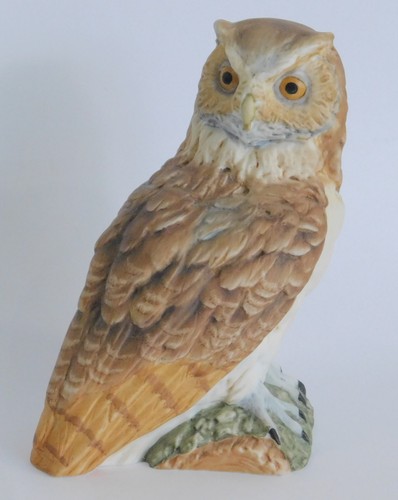 Porzellanfigur uhu eule - uhu,