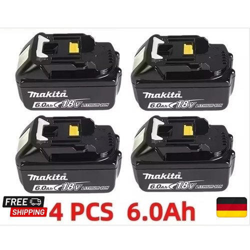 4xmakita original bl1860b 18v - 4xmakita,