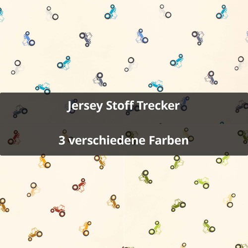 Jersey stoff trecker - stoff,