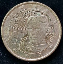Nikola Tesla 50 Euro - Cent