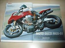 MO Magazin 3022) Moto Guzzi MGS-01 mit 122PS im TEST auf 5 Seiten