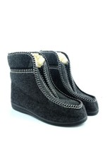 Damen / Herren Winter Hausschuhe Schafwolle Hüttenschuhe aus Filz/ Lammwolle