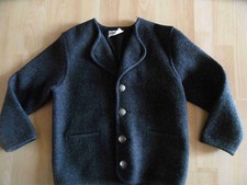 STAPF schöner Woll Janker grau Gr. 128 HP