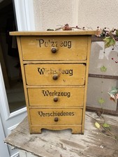 Schubladenschrank,Putzschrank,Antik,Vintage,Shabby chic,Vorratsschrank,Weichholz