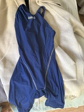Arena Schwimmanzug Powerskin Navy Offener Rücken Gr.38