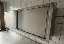 Gastro Edelstahl Hängeschrank 2000 x 650 x 400 mm Wandschrank