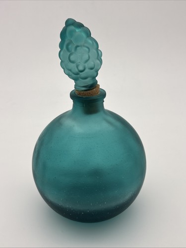 Vintage glasflasche mit - glasflasche,