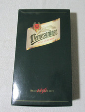 Wernesgrüner Bierglas und 1 Flasche Bier im Karton Werbeartikel für Sammler