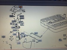 Mercedes W108 109 Gehäuse Kraftstoffpumpe W111 280 SE 3.5 Coupé Blech 1084700083