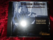 CD-Bronislaw Huberman-Favourite Short Pieces-Columbia and Brunswick Masters--!--