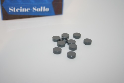 Lego 10x rundfliese 1x1 - 10x,