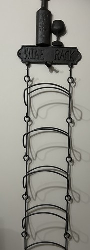 Gusseisen weinregal wandbehang - gusseisen,