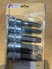 TORX BIT Stern Steckschlüssel extra groß lang Sternschlüssel T55 T60 T70 T80 T90 T100 1/2"dr