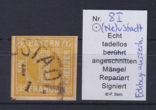 Bayern kreuzer gelb - kreuzer, mi.-nr