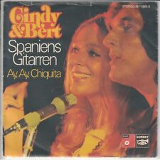 Cindy & Bert – Spaniens Gitarren – Ay, ay, Chiquita – BASF Cornet - © 1973 – 7“