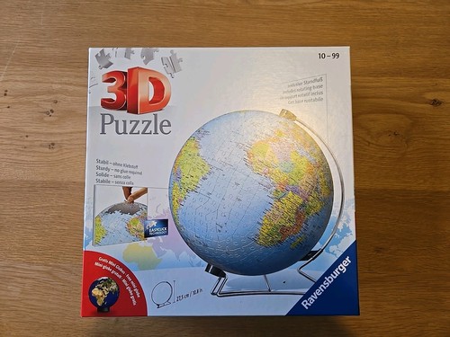 Puzzle globus inklusive - puzzle,