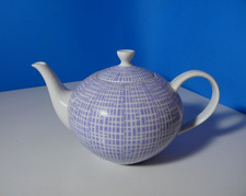 Schöne * Arzberg * Teekanne * Form 2000 * Bastdekor * Blau * ca.  0,9L *