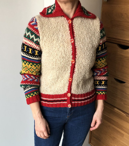 Vintage strickjacke - vintage,