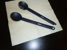 Tupperware D48 combinette Salatbesteck nudelzange vorlegebesteck blau*NEU