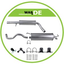 Auspuffanlage ab Kat Audi A3