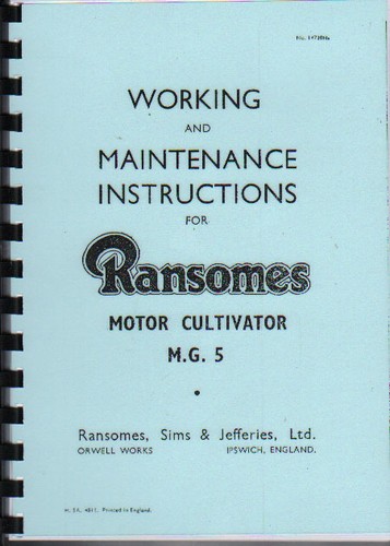 Ransomes 5 raupentraktor - ransomes,
