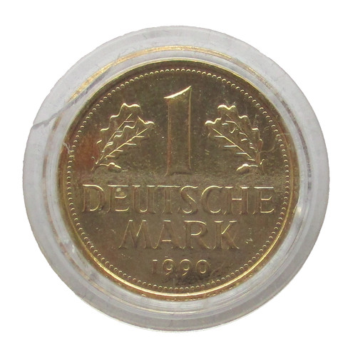 Brd 1990 f vergoldet - brd,