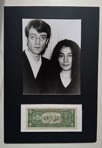 Yoko ono signierter - yoko,
