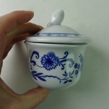 Wellco Design Zwiebelmuster Zuckerdose 7x9cm M-5328