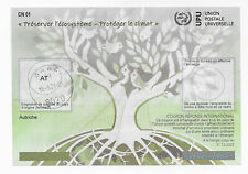 AUTRICHE AUSTRIA Abidjan International Reply Coupon Antwortschein IRC IAS GRAZ
