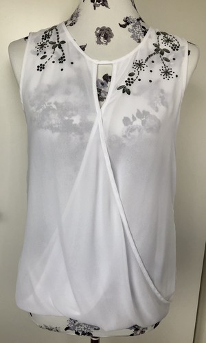 Chiffon bluse weiss gr - chiffon,