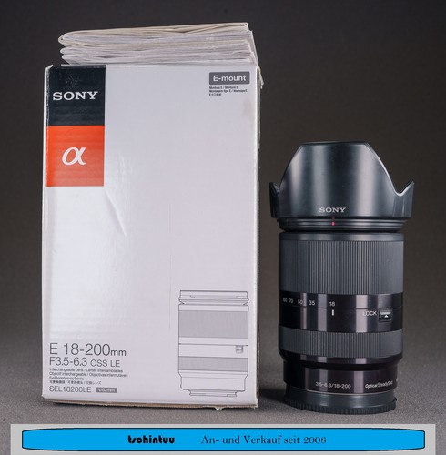 Sony alpha sel18200le 200 - alpha,