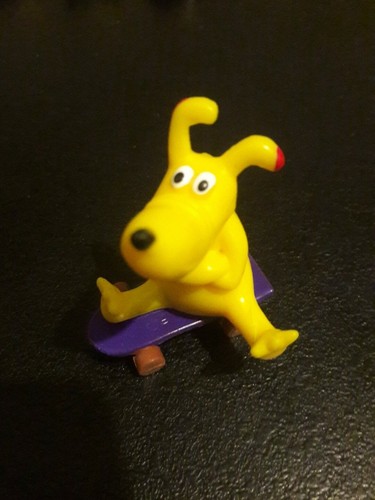 Hund gelb werbefigur - a,
