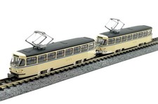 Spur N Tomytec Tatra T4D LVB #2100 & #1912 2er Set Neu in OVP Leipziger Straß...