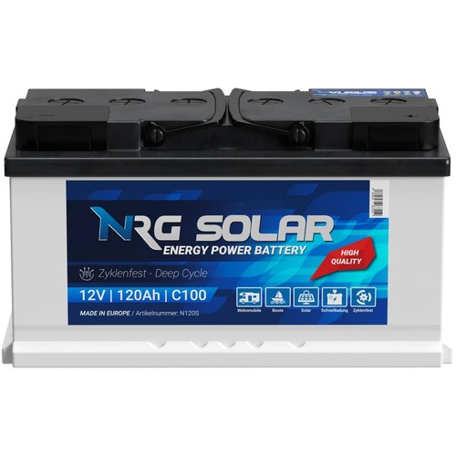 Nrg solar 120ah 12v usv - 120ah,