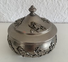 Alte Zuckerdose aus Metall