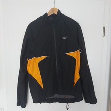 Gore Running Wear Laufjacke Herren XL Schwarz Orange