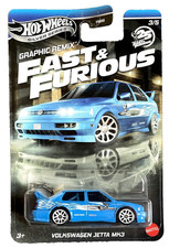 Hot Wheels VW Volkswagen Jetta Vento MK3 Fast & Furious 3/5 1:64 Modellauto Golf