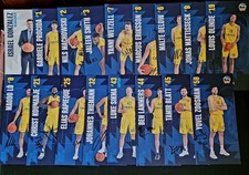 17 ALBA BERLIN AUTOGRAMMKARTEN